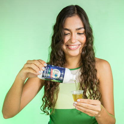 Immune Bio Green Cell - Immune System Support* - 4 Bottles Included and 1 FREE Vitamin C - 2 Ml Per Serving