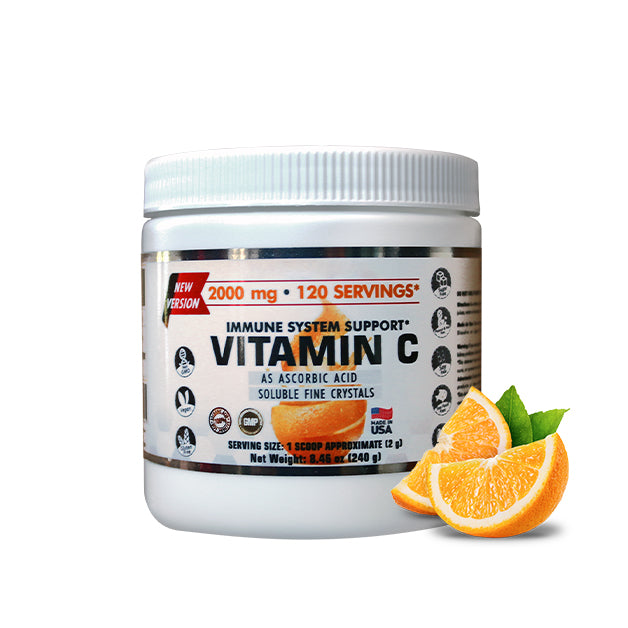 Vitamin C - 2000 Mg - 120 Servings (8.46 Oz - 240 G)